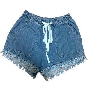 Denim Blue Women's Shorts